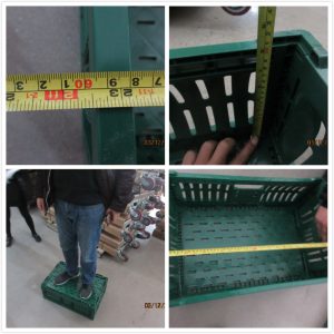 Plastic Crate Quality Control Inspection Service