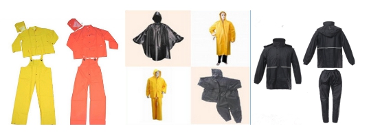 Raincoat inspection-Raincoat quality control:nylon/plastic