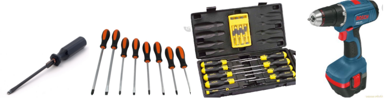 screwdriver inspection-Screwdriver quality control:Slotted screwdriver,Phillips screwdriver, Square screwdriver,Hexagonal screwdriver,Electric