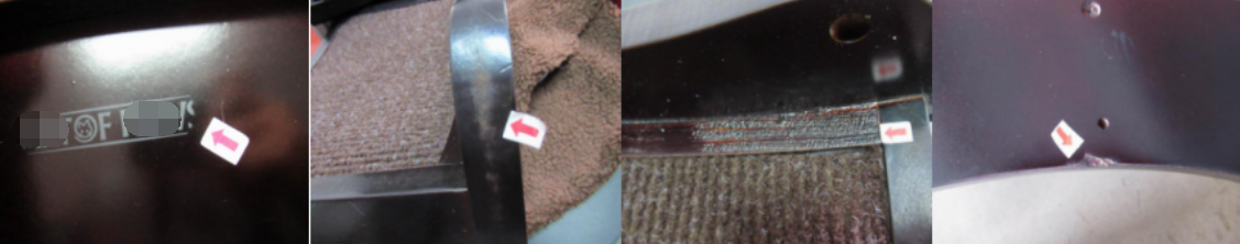 quality defects for Cat scratch frame inspection -Cat scratch post quality control:rope 
