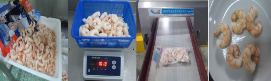  Frozen shrimp quality control 