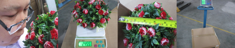 Artificial Flowers quality control