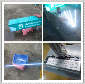 LED outdoor sign QC inspection
