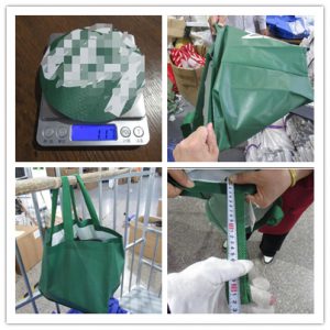 Shopping Bag QC inspection