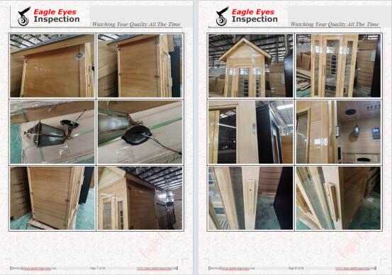 Xuzhou Sauna Room Quality Control