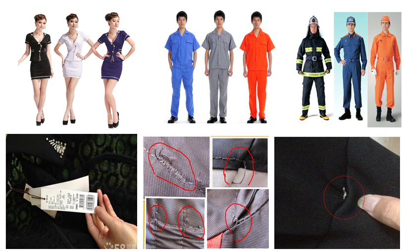 china uniform inspection- uniform quality control