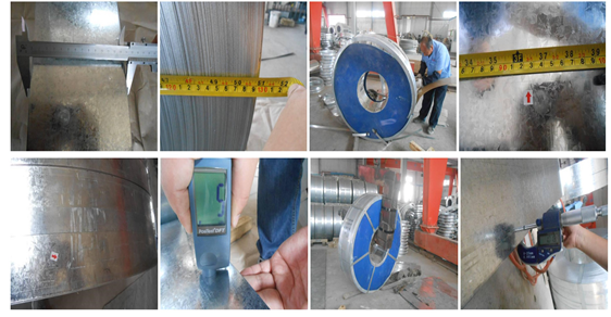 Steel coil inspection：stainless steel coil，galvanized Steel coil