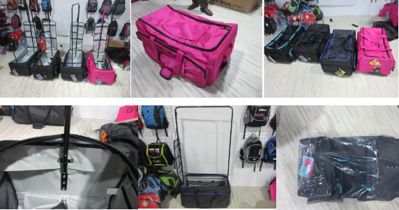 travel bag inspection: luggage, trolley luggage quality control