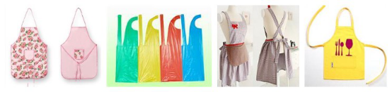 Aprons inspection-aprons quality control:kids,waist Bib qc