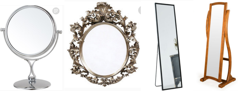 Mirror inspection-mirrors quality control:wooden,metal,glass