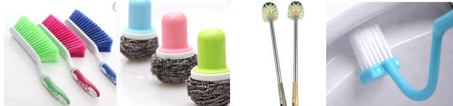 Cleaning brush inspection-cleaning brush quality control:Dust brush,Tableware brush, 