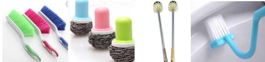 Cleaning brush inspection-cleaning brush quality control:Dust brush,Tableware brush,